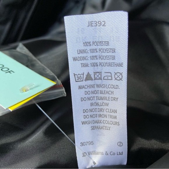 BNWT ANTHOLOGY SPRING BLACK WOMENS PADDED LADIES GIRLS HOOD JACKET COAT PARKA 16 - Picture 9 of 15